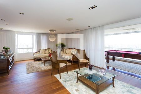 Sala  de apartamento à venda com 3 quartos, 260m² em Vila Andrade, São Paulo