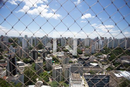 Sala vista de apartamento à venda com 3 quartos, 260m² em Vila Andrade, São Paulo