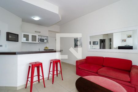 Sala de apartamento para alugar com 1 quarto, 40m² em Jardim Ampliacao, São Paulo