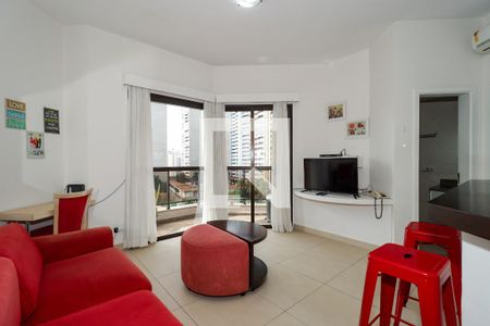 Sala de apartamento para alugar com 1 quarto, 40m² em Jardim Ampliacao, São Paulo