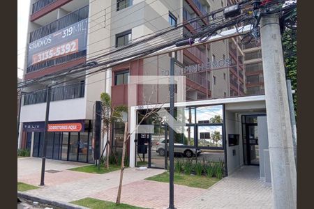 Studio à venda com 24m², 1 quarto e sem vaga Studio à venda com 24m², 1 quarto e sem vagaFachada