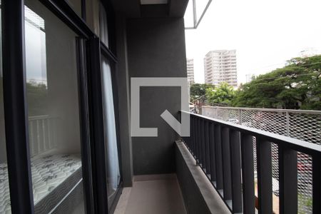 Studio para alugar com 23m², 1 quarto e sem vaga Studio para alugar com 23m², 1 quarto e sem vagaVaranda