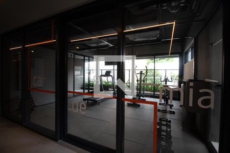 Studio para alugar com 23m², 1 quarto e sem vaga Studio para alugar com 23m², 1 quarto e sem vagaÁrea comum - Academia