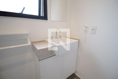 Studio para alugar com 23m², 1 quarto e sem vaga Studio para alugar com 23m², 1 quarto e sem vagaBanheiro da Suíte
