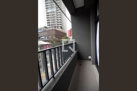 Studio para alugar com 23m², 1 quarto e sem vaga Studio para alugar com 23m², 1 quarto e sem vagaVaranda