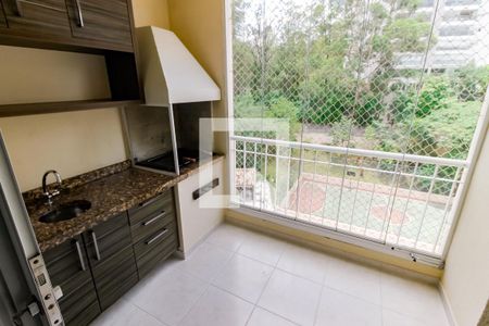 Varanda Sala de apartamento para alugar com 3 quartos, 84m² em Vila Andrade, São Paulo