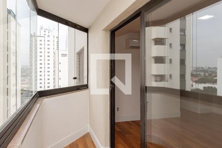 Varanda da Sala de apartamento à venda com 3 quartos, 197m² em Campo Belo, São Paulo