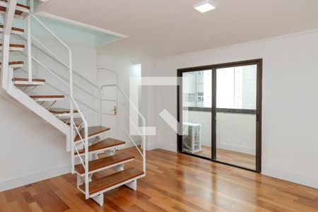 Sala de apartamento à venda com 3 quartos, 197m² em Campo Belo, São Paulo