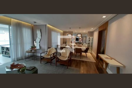 Sala  de apartamento à venda com 4 quartos, 237m² em Centro, São Bernardo do Campo