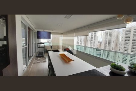 varanda de apartamento à venda com 4 quartos, 237m² em Centro, São Bernardo do Campo