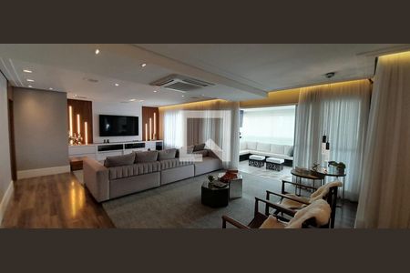 Sala de apartamento à venda com 4 quartos, 237m² em Centro, São Bernardo do Campo