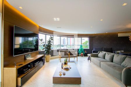 Sala de apartamento à venda com 4 quartos, 232m² em Vila Assunção, Santo André