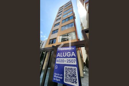 Apartamento para alugar com 45m², 1 quarto e sem vagaFachada ADESIVO INSTALADO