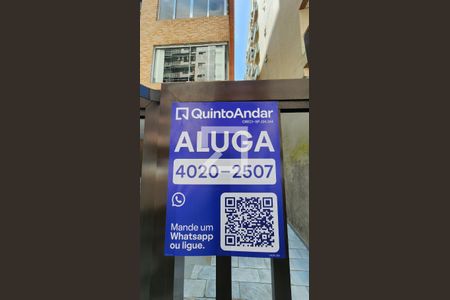 Apartamento para alugar com 45m², 1 quarto e sem vagaFachada ADESIVO INSTALADO