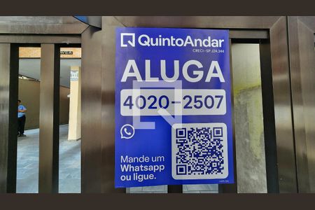 Apartamento para alugar com 45m², 1 quarto e sem vagaFachada ADESIVO INSTALADO