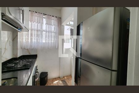 Apartamento para alugar com 45m², 1 quarto e sem vagaDetalhe da cozinha