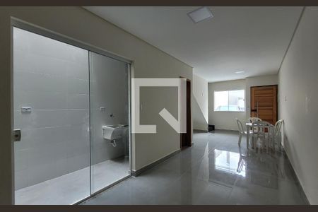 Sala de casa à venda com 3 quartos, 180m² em Vila Camilópolis, Santo André