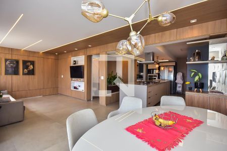 Sala de apartamento à venda com 3 quartos, 127m² em Jardim Caboré, São Paulo