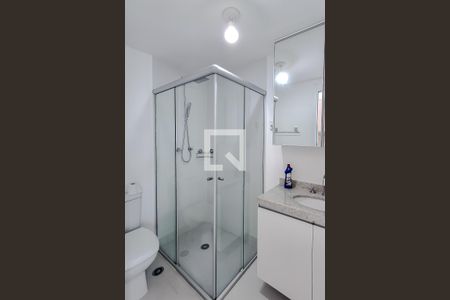 Banheiro Social de kitnet/studio à venda com 1 quarto, 21m² em Ipiranga, São Paulo