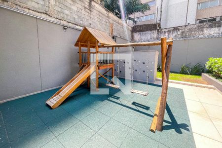 Studio para alugar com 32m², 1 quarto e sem vaga Studio para alugar com 32m², 1 quarto e sem vagaÁrea comum - Playground