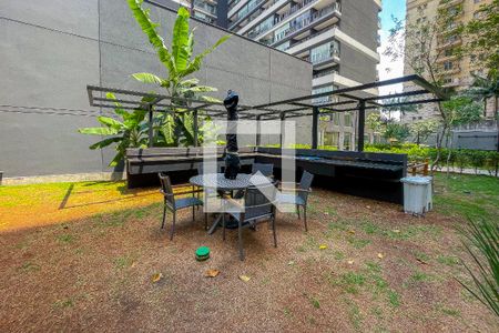 Área comum de kitnet/studio para alugar com 1 quarto, 32m² em Cerqueira César, São Paulo