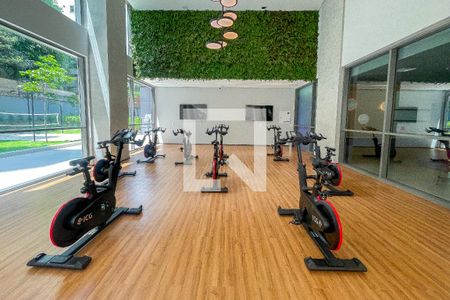 Studio para alugar com 32m², 1 quarto e sem vaga Studio para alugar com 32m², 1 quarto e sem vagaÁrea comum - Academia