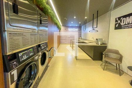 Studio para alugar com 32m², 1 quarto e sem vaga Studio para alugar com 32m², 1 quarto e sem vagaLavanderia
