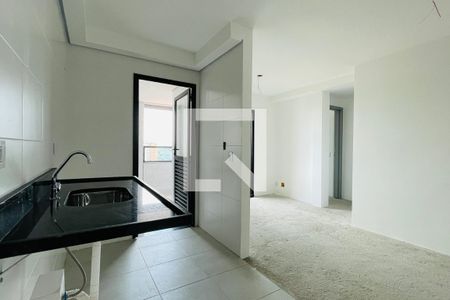 Apartamento à venda com 51m², 2 quartos e 1 vagaCozinha e Área de Serviço