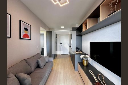 Sala de apartamento para alugar com 1 quarto, 32m² em Santo Amaro, São Paulo