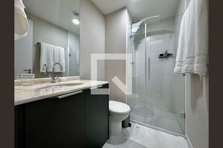 Studio para alugar com 27m², 1 quarto e sem vaga Studio para alugar com 27m², 1 quarto e sem vagaBanheiro