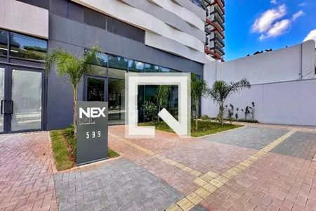 Studio para alugar com 27m², 1 quarto e sem vaga Studio para alugar com 27m², 1 quarto e sem vagaFachada