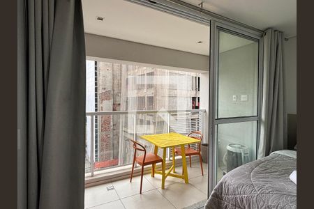 Studio de kitnet/studio para alugar com 1 quarto, 25m² em Indianópolis, São Paulo