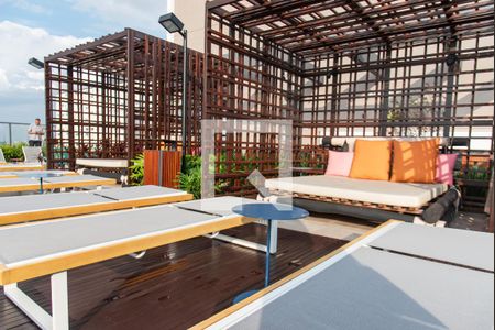 Studio para alugar com 24m², 1 quarto e sem vagaPiscina