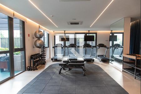 Studio para alugar com 24m², 1 quarto e sem vagaAcademia