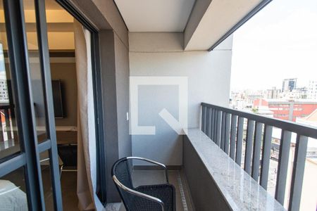 Studio para alugar com 24m², 1 quarto e sem vagaVaranda