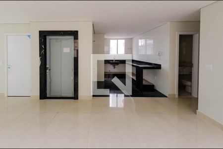 Sala de apartamento à venda com 4 quartos, 146m² em Gutierrez, Belo Horizonte