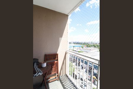 Varanda da Sala de apartamento para alugar com 2 quartos, 62m² em Vila Guilherme, São Paulo
