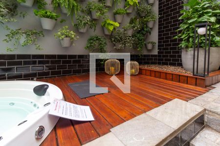 Studio para alugar com 40m², 1 quarto e 1 vaga Studio para alugar com 40m², 1 quarto e 1 vagaÁrea Comum - Spa