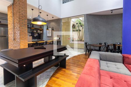 Studio para alugar com 40m², 1 quarto e 1 vaga Studio para alugar com 40m², 1 quarto e 1 vagaÁrea Comum - Salão de Festas