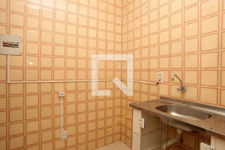 Cozinha + Área de Serviço de kitnet/studio para alugar com 1 quarto, 37m² em Cidade Baixa, Porto Alegre