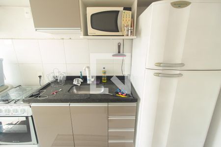 Apartamento para alugar com 45m², 2 quartos e 1 vagaDetalhe da Cozinha