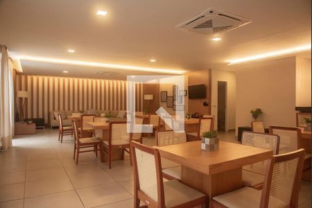 Apartamento à venda com 48m², 2 quartos e 1 vagaÁrea comum - Salão de festas