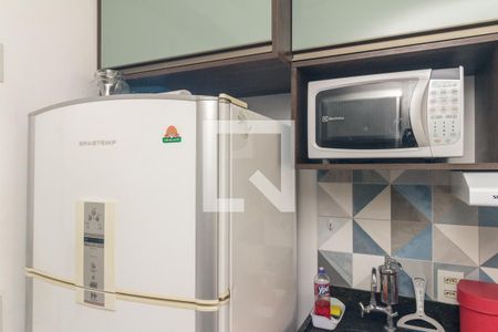 Studio à venda com 25m², 1 quarto e sem vagaCozinha