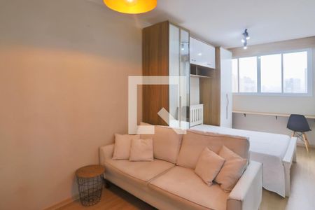 Sala/Quarto de apartamento para alugar com 1 quarto, 28m² em Mooca, São Paulo