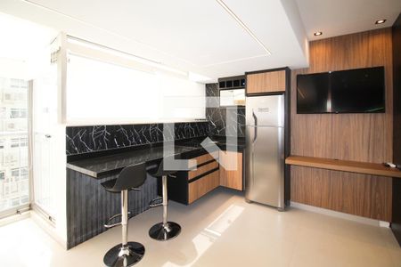 Studio à venda com 33m², 1 quarto e sem vagaCozinha