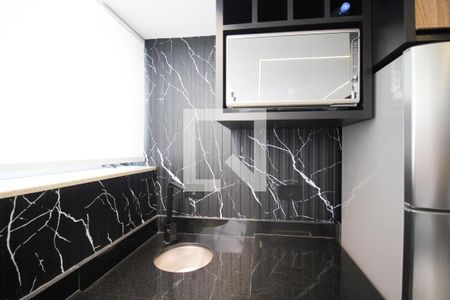 Studio à venda com 33m², 1 quarto e sem vagaCozinha