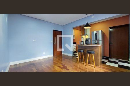 Sala de apartamento para alugar com 1 quarto, 50m² em  Silveira, Santo André