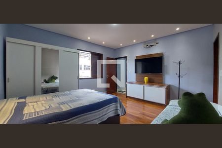 Quarto 1 suíte de apartamento para alugar com 1 quarto, 50m² em  Silveira, Santo André