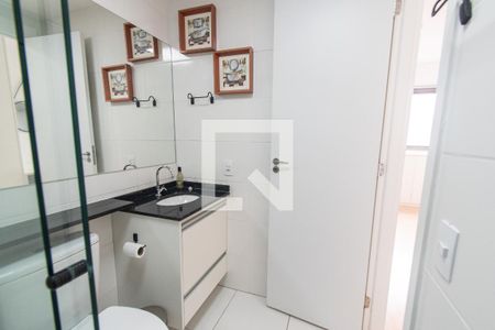 Banheiro de apartamento para alugar com 1 quarto, 32m² em Vila Dom Pedro I, São Paulo