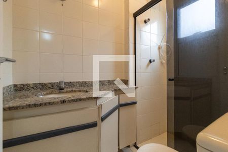 Casa de condomínio à venda com 128m², 3 quartos e 2 vagas Casa de condomínio à venda com 128m², 3 quartos e 2 vagasBanheiro da Suíte 1